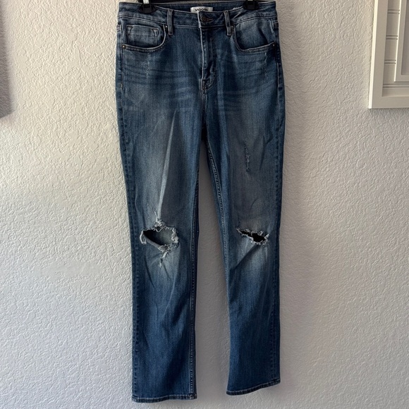 Vigoss Ace Straight Leg Women’s Jeans Size 30 Distressed - Picture 12 of 13